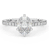 2.00CT.TW OVAL LAB DIAMOND SOLITAIRE ENGAGEMENT RING - Nazarelle