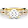 1.90CT.TW ROUND LAB DIAMOND SOLITAIRE ENGAGEMENT RING - Nazarelle