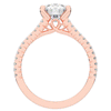 1.90CT.TW ROUND LAB DIAMOND SOLITAIRE ENGAGEMENT RING - Nazarelle