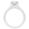 1.90CT.TW ROUND LAB DIAMOND SOLITAIRE ENGAGEMENT RING - Nazarelle