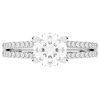 1.90CT.TW ROUND LAB DIAMOND SOLITAIRE ENGAGEMENT RING - Nazarelle