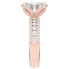 3.95CT.TW OVAL LAB DIAMOND SOLITAIRE ENGAGEMENT RING - Nazarelle