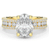 3.95CT.TW OVAL LAB DIAMOND SOLITAIRE ENGAGEMENT RING - Nazarelle