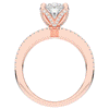 3.95CT.TW OVAL LAB DIAMOND SOLITAIRE ENGAGEMENT RING - Nazarelle