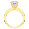 3.95CT.TW OVAL LAB DIAMOND SOLITAIRE ENGAGEMENT RING - Nazarelle
