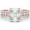 3.95CT.TW CUSHION LAB DIAMOND SOLITAIRE ENGAGEMENT RING - Nazarelle
