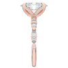 3.60CT.TW OVAL LAB DIAMOND SOLITAIRE ENGAGEMENT RING - Nazarelle