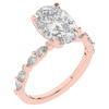 3.60CT.TW OVAL LAB DIAMOND SOLITAIRE ENGAGEMENT RING - Nazarelle