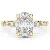 3.60CT.TW OVAL LAB DIAMOND SOLITAIRE ENGAGEMENT RING - Nazarelle