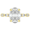 3.60CT.TW OVAL LAB DIAMOND SOLITAIRE ENGAGEMENT RING - Nazarelle