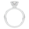 3.10CT.TW OVAL LAB DIAMOND ENGAGEMENT RING - Nazarelle