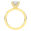 3.10CT.TW OVAL LAB DIAMOND ENGAGEMENT RING - Nazarelle