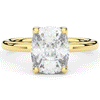 3.10CT.TW CUSHION LAB DIAMOND ENGAGEMENT RING - Nazarelle