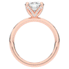 3.10CT.TW CUSHION LAB DIAMOND ENGAGEMENT RING - Nazarelle