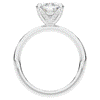 3.10CT.TW CUSHION LAB DIAMOND ENGAGEMENT RING - Nazarelle