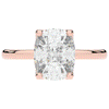 3.10CT.TW CUSHION LAB DIAMOND ENGAGEMENT RING - Nazarelle