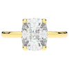 3.10CT.TW CUSHION LAB DIAMOND ENGAGEMENT RING - Nazarelle