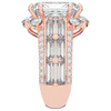 8.25CT.TW RADIANT LAB DIAMOND HALO ENGAGEMENT RING - Nazarelle