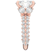 5.25CT.TW OVAL LAB DIAMOND HALO ENGAGEMENT RING - Nazarelle