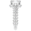 3.10CT.TW OVAL LAB DIAMOND HALO ENGAGEMENT RING - Nazarelle