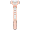 1.95CT.TW OVAL LAB DIAMOND UNDERHALO ENGAGEMENT RING - Nazarelle