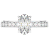 1.95CT.TW OVAL LAB DIAMOND UNDERHALO ENGAGEMENT RING - Nazarelle