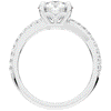2.20CT.TW ROUND LAB DIAMOND TWISTBAND ENGAGEMENT RING - Nazarelle