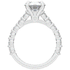 3.90CT.TW ROUND LAB DIAMOND ENGAGEMENT RING - Nazarelle