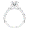 3.90CT.TW PRINCESS LAB DIAMOND ENGAGEMENT RING - Nazarelle