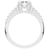 2.60CT.TW RADIANT LAB DIAMOND ENGAGEMENT RING - Nazarelle