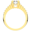 2.60CT.TW RADIANT LAB DIAMOND ENGAGEMENT RING - Nazarelle