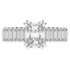2.60CT.TW RADIANT LAB DIAMOND ENGAGEMENT RING - Nazarelle