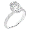 3.60CT.TW OVAL LAB DIAMOND SOLITAIRE ENGAGEMENT RING - Nazarelle
