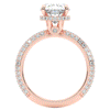 3.60CT.TW OVAL LAB DIAMOND SOLITAIRE ENGAGEMENT RING - Nazarelle
