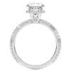 3.60CT.TW OVAL LAB DIAMOND SOLITAIRE ENGAGEMENT RING - Nazarelle