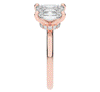 2.05CT.TW EMERALD CUT LAB DIAMOND SOLITAIRE ENGAGEMENT RING - Nazarelle
