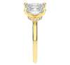 2.05CT.TW EMERALD CUT LAB DIAMOND SOLITAIRE ENGAGEMENT RING - Nazarelle