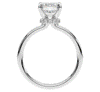 2.05CT.TW EMERALD CUT LAB DIAMOND SOLITAIRE ENGAGEMENT RING - Nazarelle