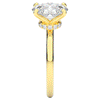 2.05CT.TW OVAL LAB DIAMOND SOLITAIRE ENGAGEMENT RING - Nazarelle