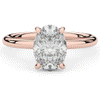 2.05CT.TW OVAL LAB DIAMOND SOLITAIRE ENGAGEMENT RING - Nazarelle