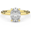 2.05CT.TW OVAL LAB DIAMOND SOLITAIRE ENGAGEMENT RING - Nazarelle