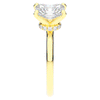 2.05CT.TW RADIANT LAB DIAMOND SOLITAIRE ENGAGEMENT RING - Nazarelle