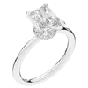2.05CT.TW RADIANT LAB DIAMOND SOLITAIRE ENGAGEMENT RING - Nazarelle