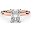 2.05CT.TW RADIANT LAB DIAMOND SOLITAIRE ENGAGEMENT RING - Nazarelle