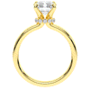 2.05CT.TW RADIANT LAB DIAMOND SOLITAIRE ENGAGEMENT RING - Nazarelle