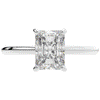 2.05CT.TW RADIANT LAB DIAMOND SOLITAIRE ENGAGEMENT RING - Nazarelle
