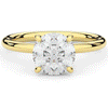 2.05CT.TW ROUND LAB DIAMOND SOLITAIRE ENGAGEMENT RING - Nazarelle