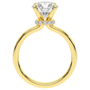 2.05CT.TW ROUND LAB DIAMOND SOLITAIRE ENGAGEMENT RING - Nazarelle