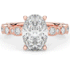 3.50CT.TW OVAL LAB DIAMOND SOLITAIRE ENGAGEMENT RING - Nazarelle