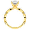 3.50CT.TW OVAL LAB DIAMOND SOLITAIRE ENGAGEMENT RING - Nazarelle